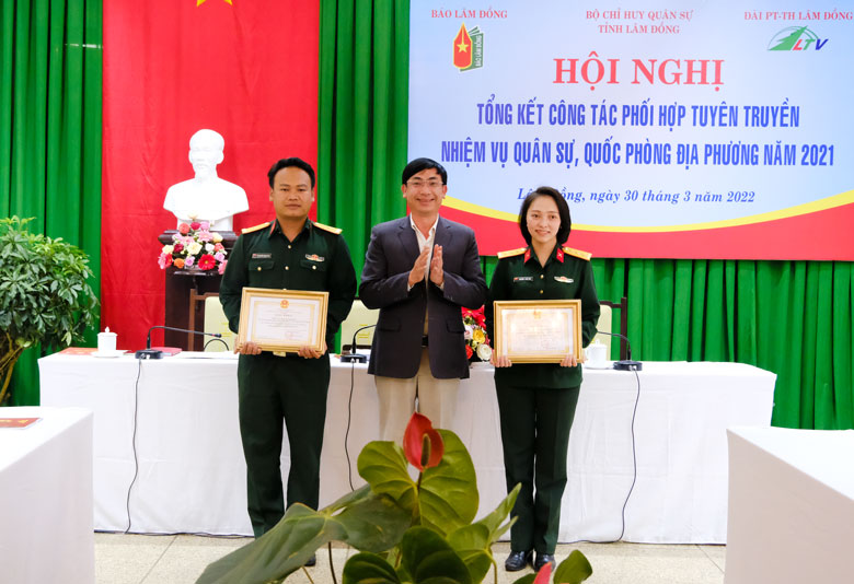 Các cá nhân được nhận khen thưởng của Đài PT-TH tỉnh Lâm Đồng