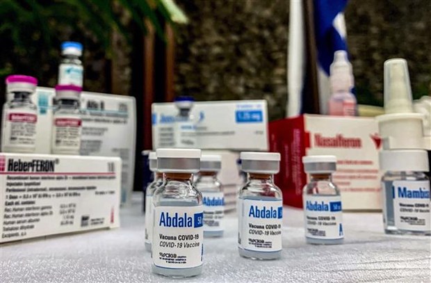 Vaccine Abdala ngừa COVID-19 của Cuba.