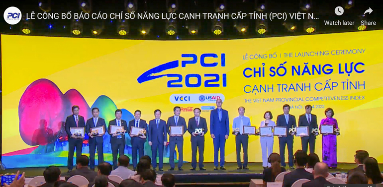Lâm Đồng vượt lên vị trí 15 trong bảng xếp hạng PCI năm 2021