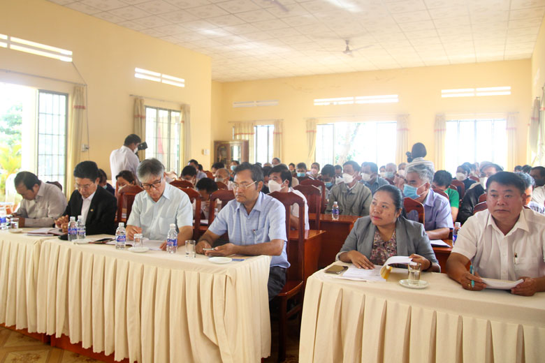Đại biểu Quốc hội đơn vị tỉnh Lâm Đồng tiếp xúc cử tri tại huyện Di Linh
