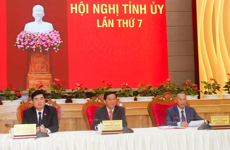 Tỉnh ủy Lâm Đồng tổ chức Hội nghị cho ý kiến vào 3 dự thảo Nghị quyết