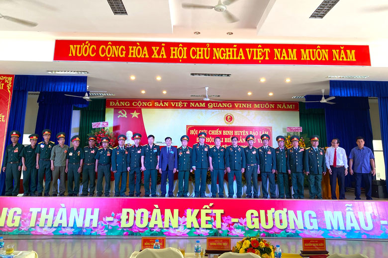 Ban Chấp hành Hội CCB huyện Bảo Lâm khóa VI ra mắt Đại hội