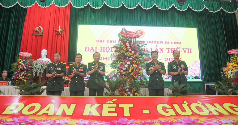 Đại hội Đại biểu Hội Cựu chiến binh huyện Di Linh lần thứ VII