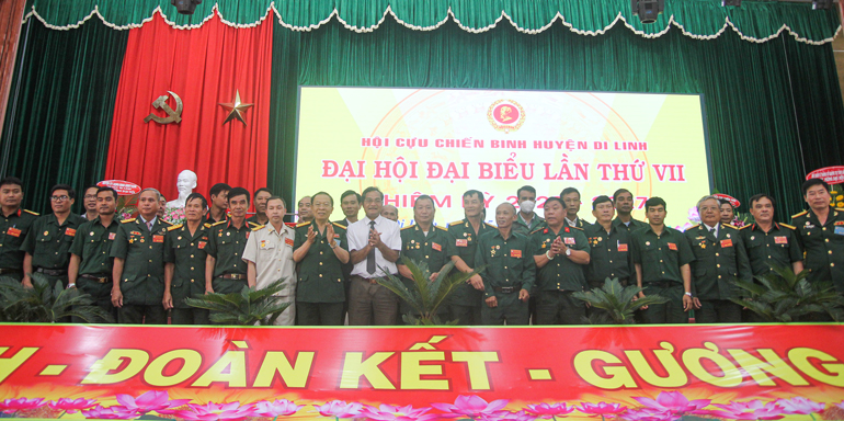 Ra mắt Ban Chấp hành Hội Cựu chiến binh huyện Di Linh khóa VII