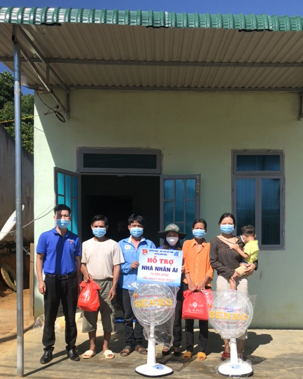 Những ngôi nhà Nhân ái của Huyện Đoàn Đam Rông đã tạo động lực mạnh mẽ giúp ĐVTN địa phương an cư, lạc nghiệp