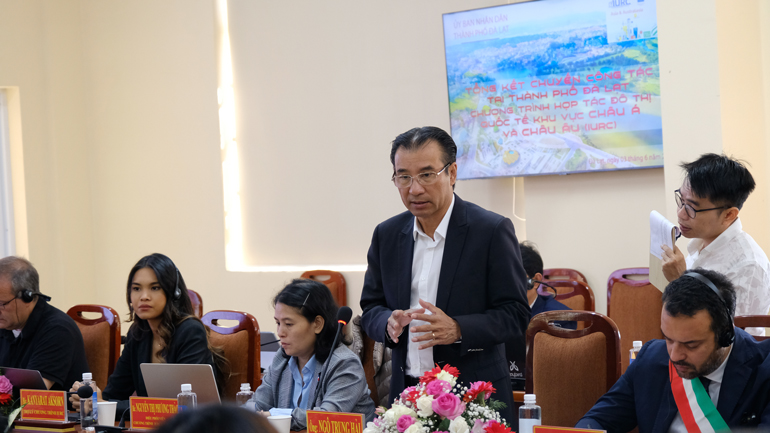 Ông Ngô Trung Hải – Tổng thư ký Hiệp hội đô thị Việt Nam đề xuất một số chương trình hợp tác