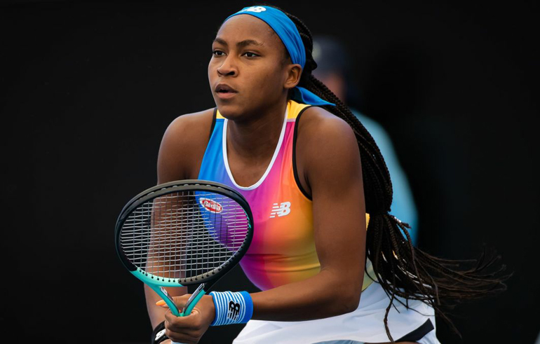 Tay vợt trẻ Coco Gauff  lần đầu tiên vào chung kết Roland Garros (ảnh Internet)