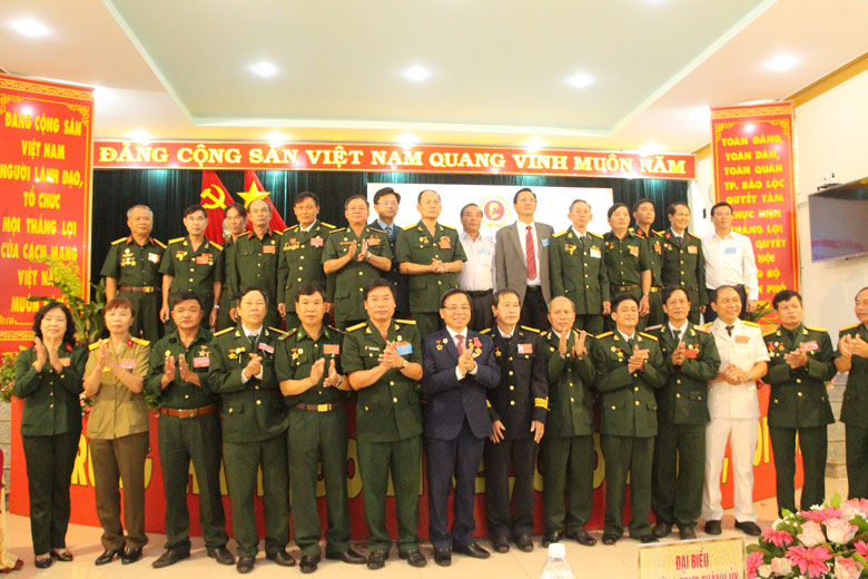 Ban Chấp hành Hội CCB thành phố Bảo Lộc khóa VI ra mắt Đại hội