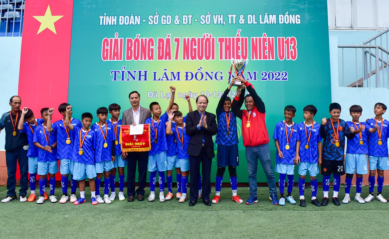 Đơn Dương vô địch Giải Bóng đá Thiếu niên U13 Lâm Đồng