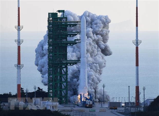 Tên lửa Nuri được phóng từ Trung tâm vũ trụ Naro ở thị trấn ven biển Goheung, miền Nam Hàn Quốc ngày 21/10/2021