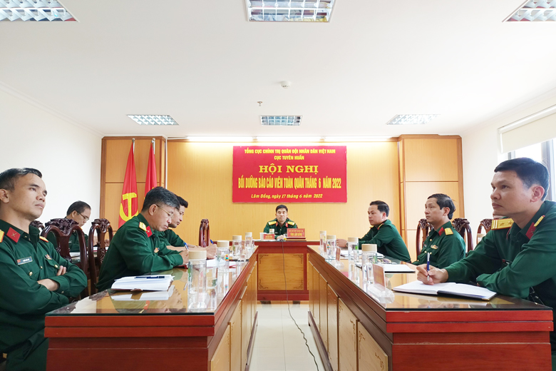 Cục Tuyên huấn, Tổng cục Chính trị tổ chức Hội nghị Báo cáo viên toàn quân