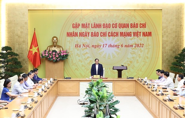 Thủ tướng Phạm Minh Chính chúc mừng các cơ quan báo chí nhân Ngày Báo chí cách mạng Việt Nam