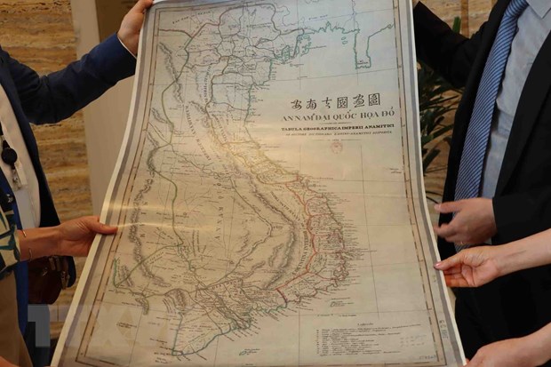 Bản đồ An Nam Đại Quốc họa đồ là công trình của Giám mục người Pháp Jean-Louis Taberd, xuất bản tại Serampore (Ấn Độ) năm 1838, có kích thước 84 x 45cm.