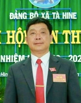 Ông Cao Văn Còn - Chủ tịch UBND xã Tà Hine