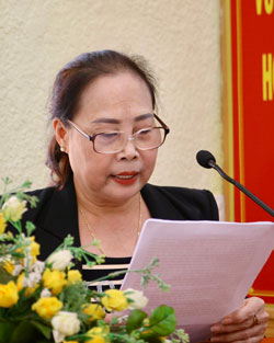 Bà Đỗ Thị Tiếp - Thôn Phú Trung, xã Phú Hội