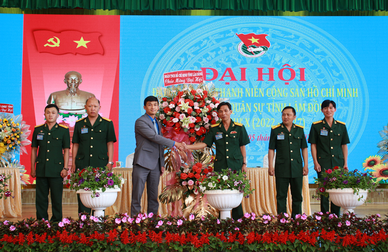 Đoàn TNCS Hồ Chí Minh Bộ Chỉ huy Quân sự tỉnh Lâm Đồng tổ chức Đại hội lần thứ X, nhiệm kỳ 2022 - 2027