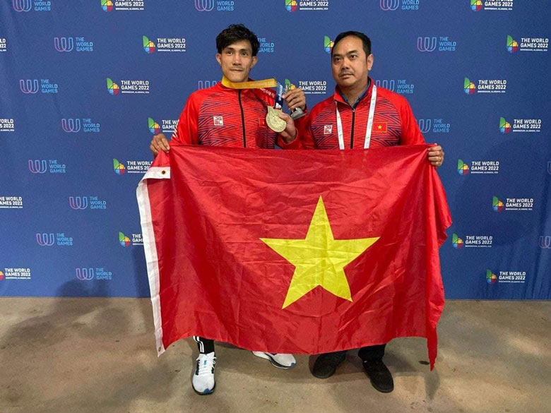 Chàng trai Lâm Đồng giành HCV thứ 2 cho Việt Nam ở World Games