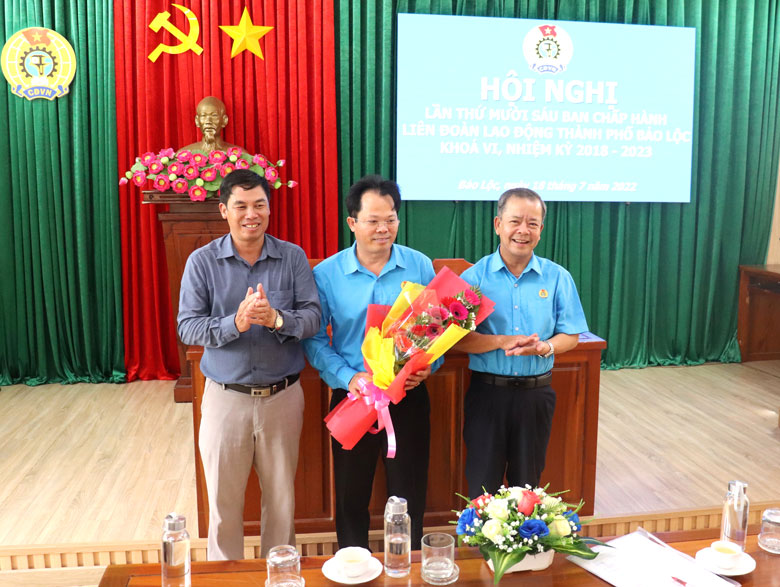 Hội nghị Ban Chấp hành lần thứ 16 Liên Đoàn Lao động thành phố Bảo Lộc khóa VI, nhiệm kỳ 2018 - 2023
