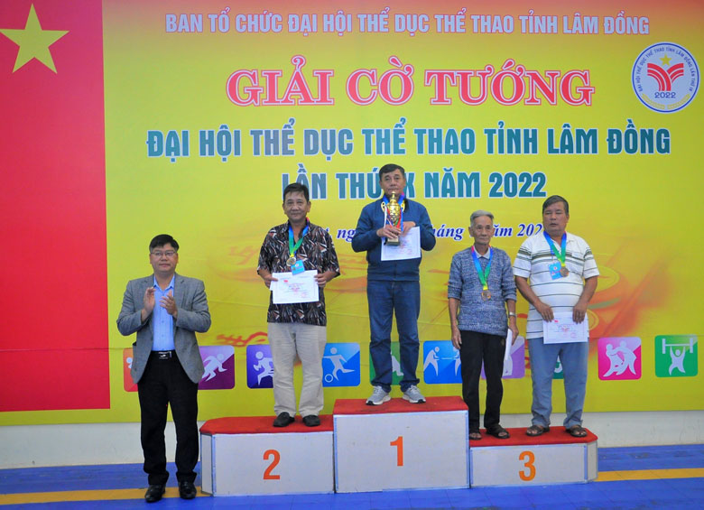 Đại hội TDTT tỉnh Lâm Đồng lần thứ IX: Đà Lạt và Đơn Dương đứng đầu đồng đội Giải Cờ tướng