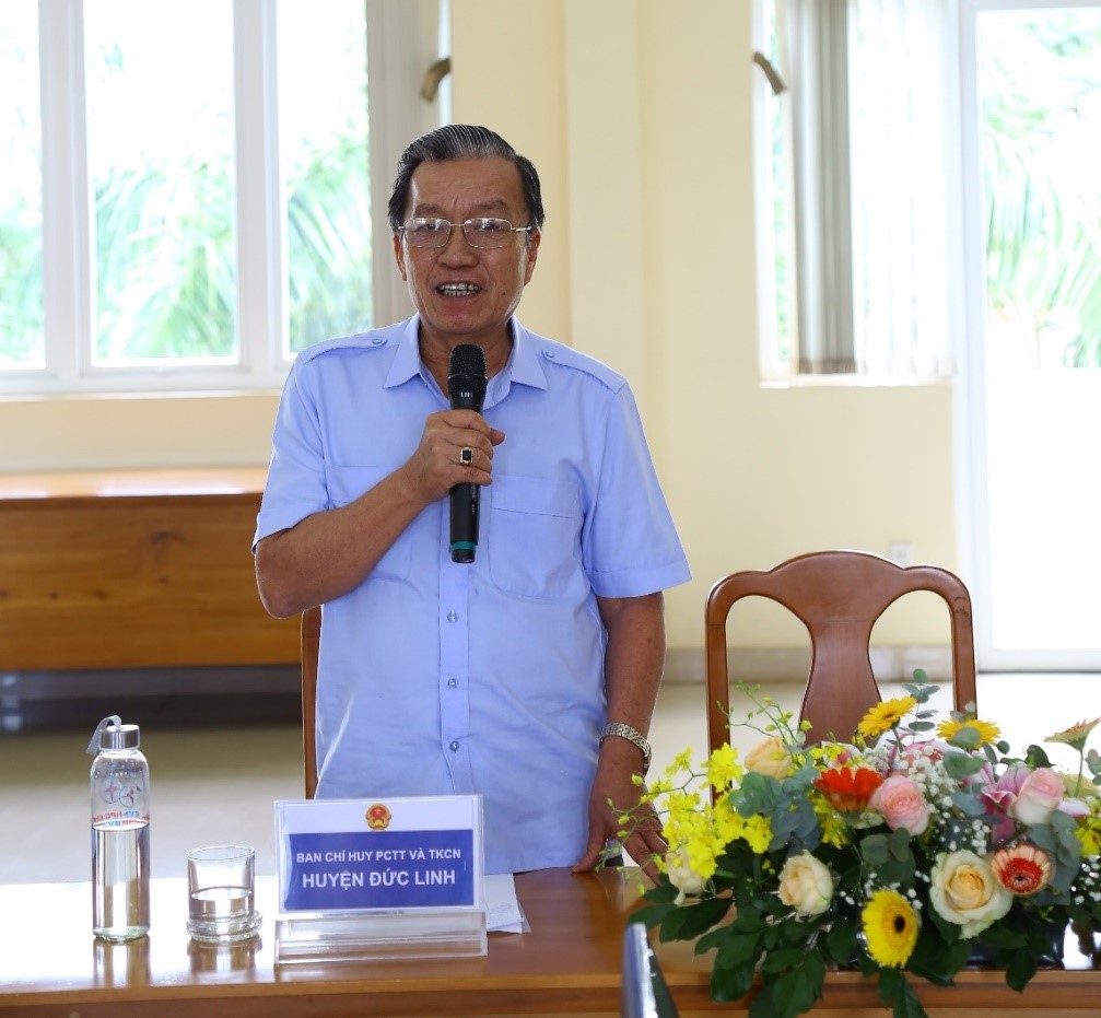 Ông Huỳnh Văn Tú - Phó Chủ tịch UBND huyện Đức Linh, tỉnh Bình Thuận