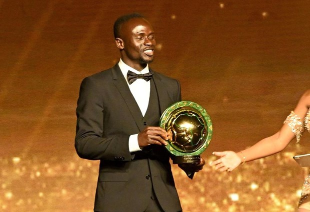 Tiền đạo Sadio Mane giành giải Cầu thủ xuất sắc nhất châu Phi năm 2022