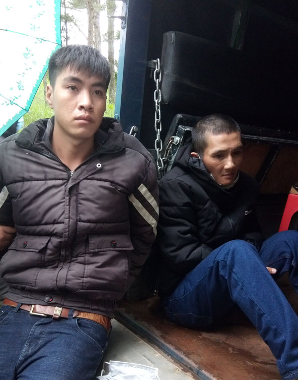 Quách Xuân Bình và Vũ Ngọc Lâm bị bắt giữ