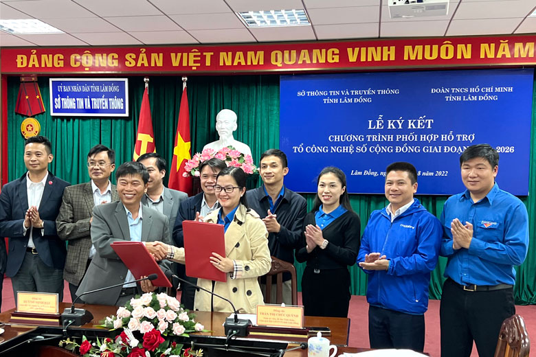 Ký kết Chương trình phối hợp hoạt động giữa Sở Thông tin và Truyền thông và Đoàn Thanh niên Cộng sản Hồ Chí Minh tỉnh Lâm Đồng, giai đoạn 2022-2026