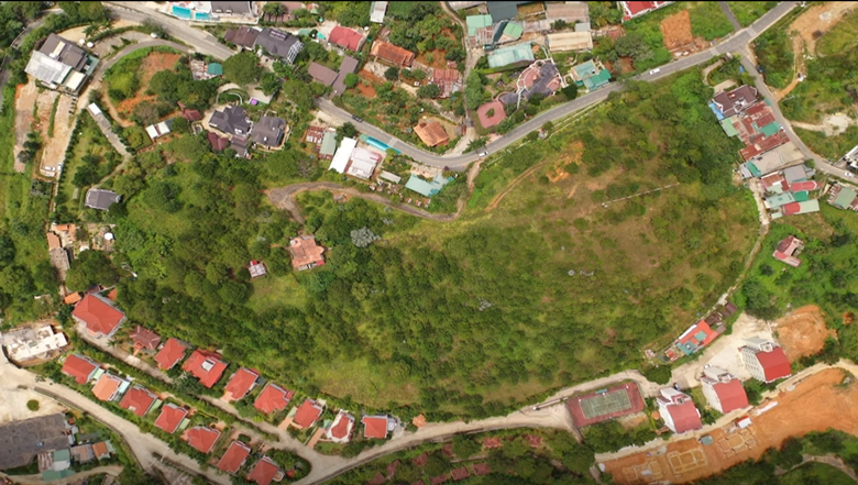Công trình Đài PTTH Lâm Đồng sẽ được xây dựng tại khu đất rộng trên đồi Robin ngay cửa ngõ ra vào Đà Lạt