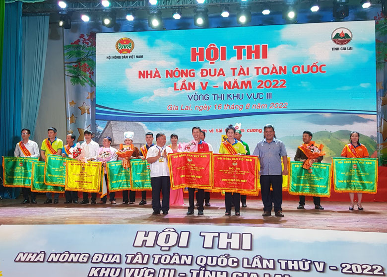 Lâm Đồng đạt giải nhất Hội thi Nhà nông đua tài toàn quốc khu vực III
