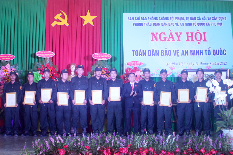 Ghi nhận từ Phong trào Toàn dân bảo vệ an ninh Tổ quốc ở Phú Hội