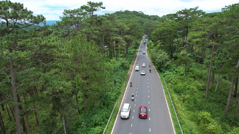 Hệ thống chiếu sáng đèo Prenn được đề xuất chuyển qua Quốc lộ 20 đi qua các xã vùng ven TP Đà Lạt