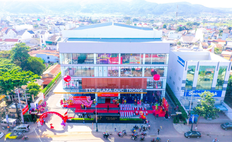 TTC Plaza là Trung tâm thương mại lớn bậc nhất tỉnh Lâm Đồng hiện nay