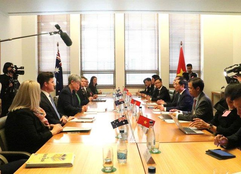 Hai bộ trưởng đồng chủ trì Hội nghị Bộ trưởng Ngoại giao Việt Nam-Australia lần thứ 4