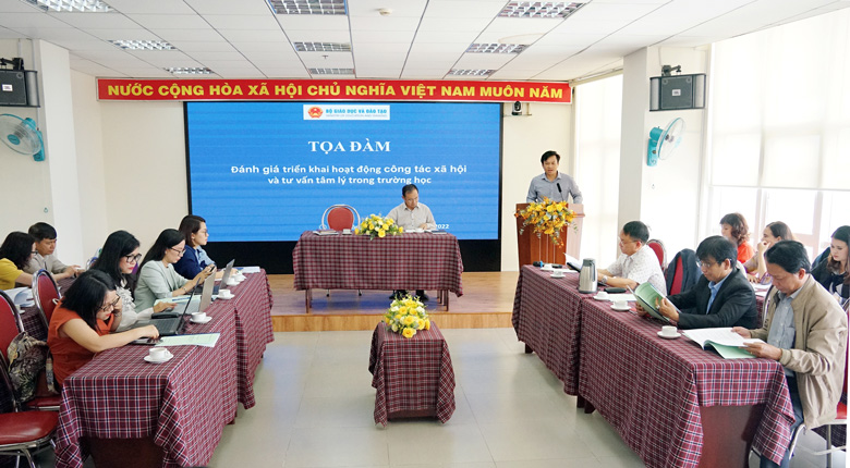 Tọa đàm đánh giá triển khai hoạt động công tác xã hội và tư vấn tâm lý trong trường học tại Lâm Đồng