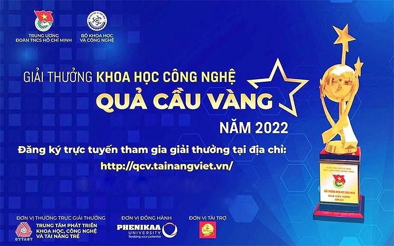 Giải thưởng Quả Cầu Vàng là giải thưởng cao quý của Trung ương Đoàn dành tặng các tài năng trẻ Việt Nam có thành tích xuất sắc trong lĩnh vực khoa học công nghệ.
