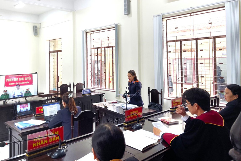 Bảo Lộc: Mở phiên tòa xét xử bị cáo tàng trữ chất ma túy bằng hình thức trực tuyến
