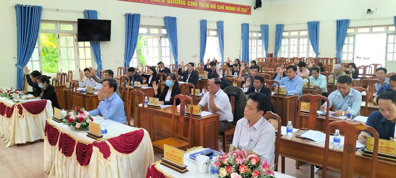 HĐND huyện Đam Rông khóa IV tổ chức kỳ họp chuyên đề