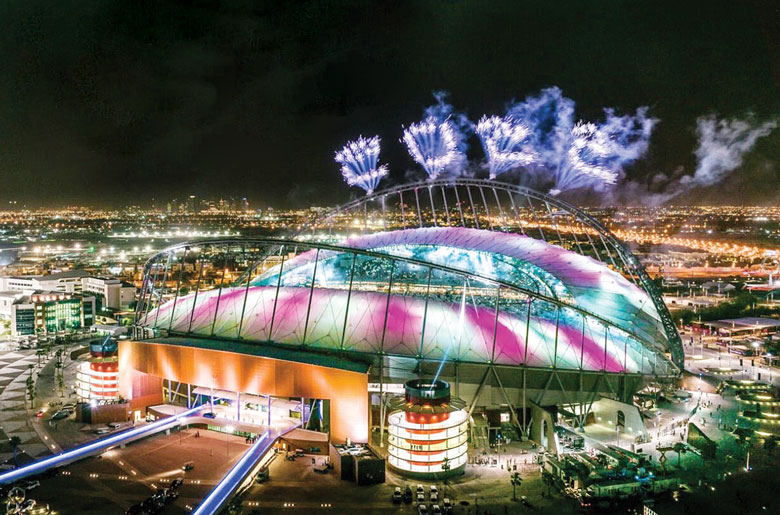 Sân vận động quốc tế Khalifa. Ảnh: Internet 
