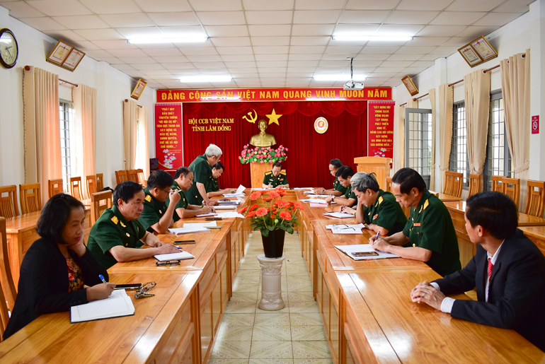 Sẵn sàng cho Đại hội Hội Cựu chiến binh tỉnh Lâm Đồng lần thứ VII
