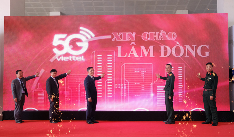 Tập đoàn Viettel khai trương mạng 5G tại Lâm Đồng