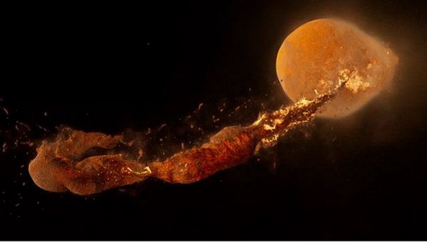 Giả thuyết mới thú vị về tốc độ hình thành kinh ngạc của Mặt Trăng