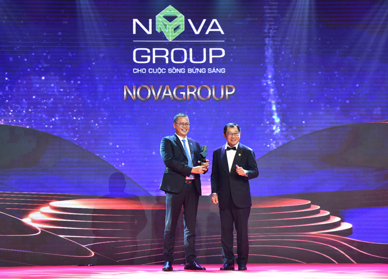 NovaGroup đón nhận giải thưởng "Doanh nghiệp xuất sắc châu Á"