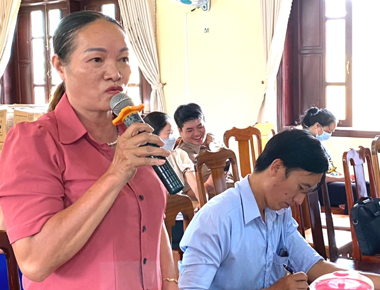 Đại biểu HĐND tỉnh tiếp xúc cử tri tại Đạ Huoai