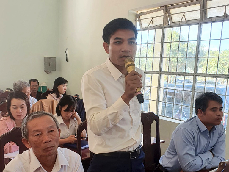 Cử tri huyện Đức Trọng và Đơn Dương kiến nghị với Đại biểu Quốc hội về nhiều vấn đề còn bất cập