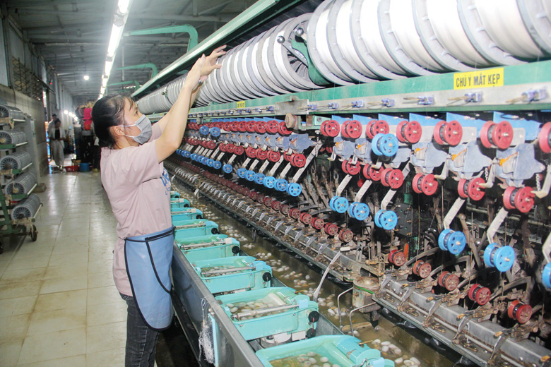 Cơ sở chế biến tơ tằm tại Lâm Hà