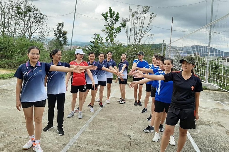 Phát triển phong trào thể dục thể thao cho phụ nữa khu vực nông thôn Lâm Hà