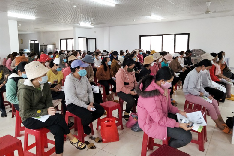 Tuyên truyền Luật Lao động tại Công ty Sunfell Việt Nam