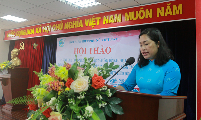 Các đại biểu tỉnh Lâm Đồng thảo luận tại hội thảo