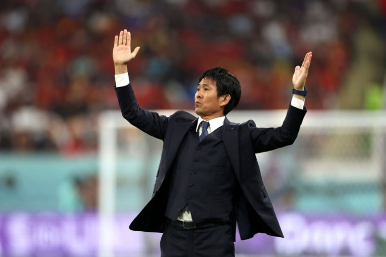 Huấn luyện viên Hajime Moriyasu của đội tuyển Nhật Bản 