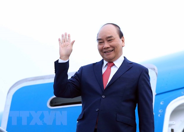 Chủ tịch nước Nguyễn Xuân Phúc thăm cấp Nhà nước tới Đại Hàn Dân Quốc từ ngày 4-6/12. (Ảnh: Thống Nhất/TTXVN)
